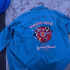 Looney Tunes Denim Long Sleeve Shirt